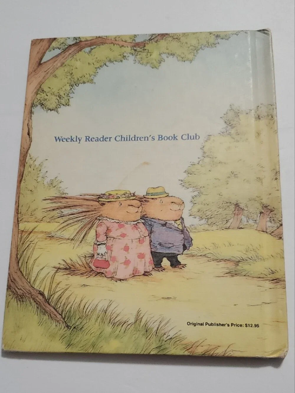 A Porcupine Named Fluffy Vintage 1986 — Illustrated Children’s Book